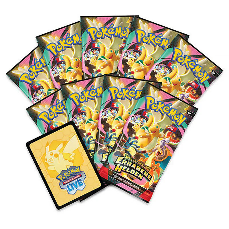 Pokémon Mega-Entwicklung - Erhabene Helden Top-Trainer-Box - DE