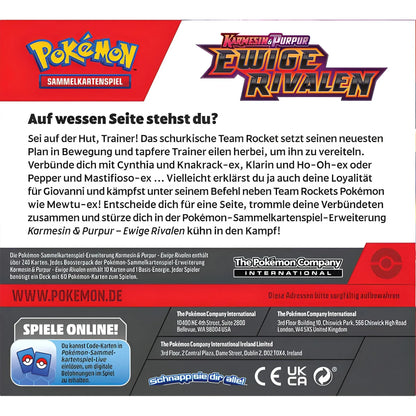 Pokémon Karmesin &amp; Purpur - Ewige Rivalen Booster Display - DE