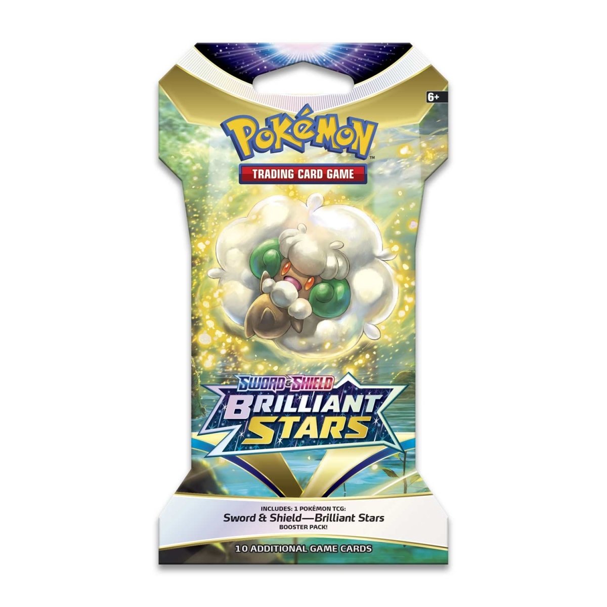 Pokémon Sword &amp; Shield - Brilliant Stars Sleeved Booster Artwork Set (4er Set) - EN