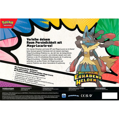 Pokémon - Mega-Entwicklung: Erhabene Helden Premium Poster Kollektion - DE