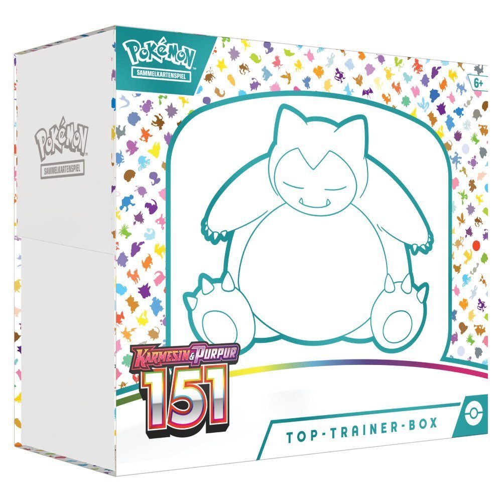 Pokémon Karmesin &amp; Purpur - 151 Top-Trainer-Box - DE