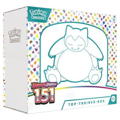 Pokémon Karmesin &amp; Purpur - 151 Top-Trainer-Box - DE
