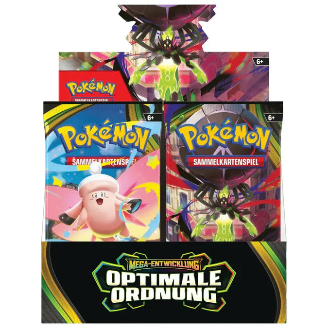 Pokémon - Optimale Ordnung Booster Display - DE