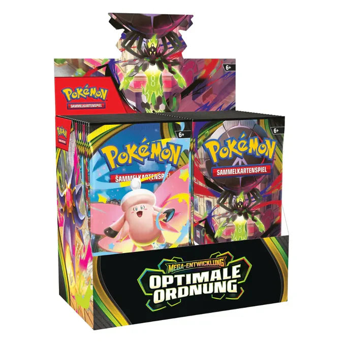 Pokémon - Optimale Ordnung Booster Display - DE