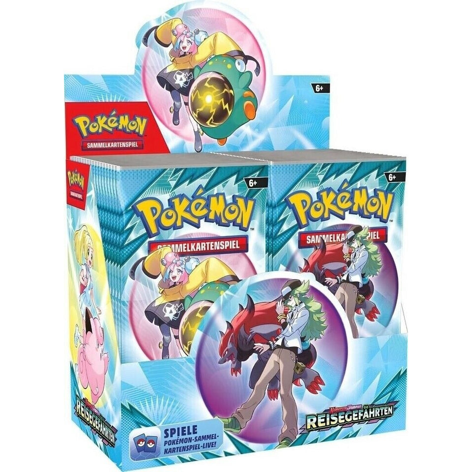 Pokémon Karmesin &amp; Purpur – Reisegefährten Booster Display - DE