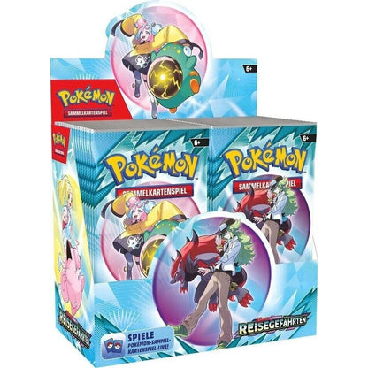 Pokémon Karmesin &amp; Purpur – Reisegefährten Booster Display - DE